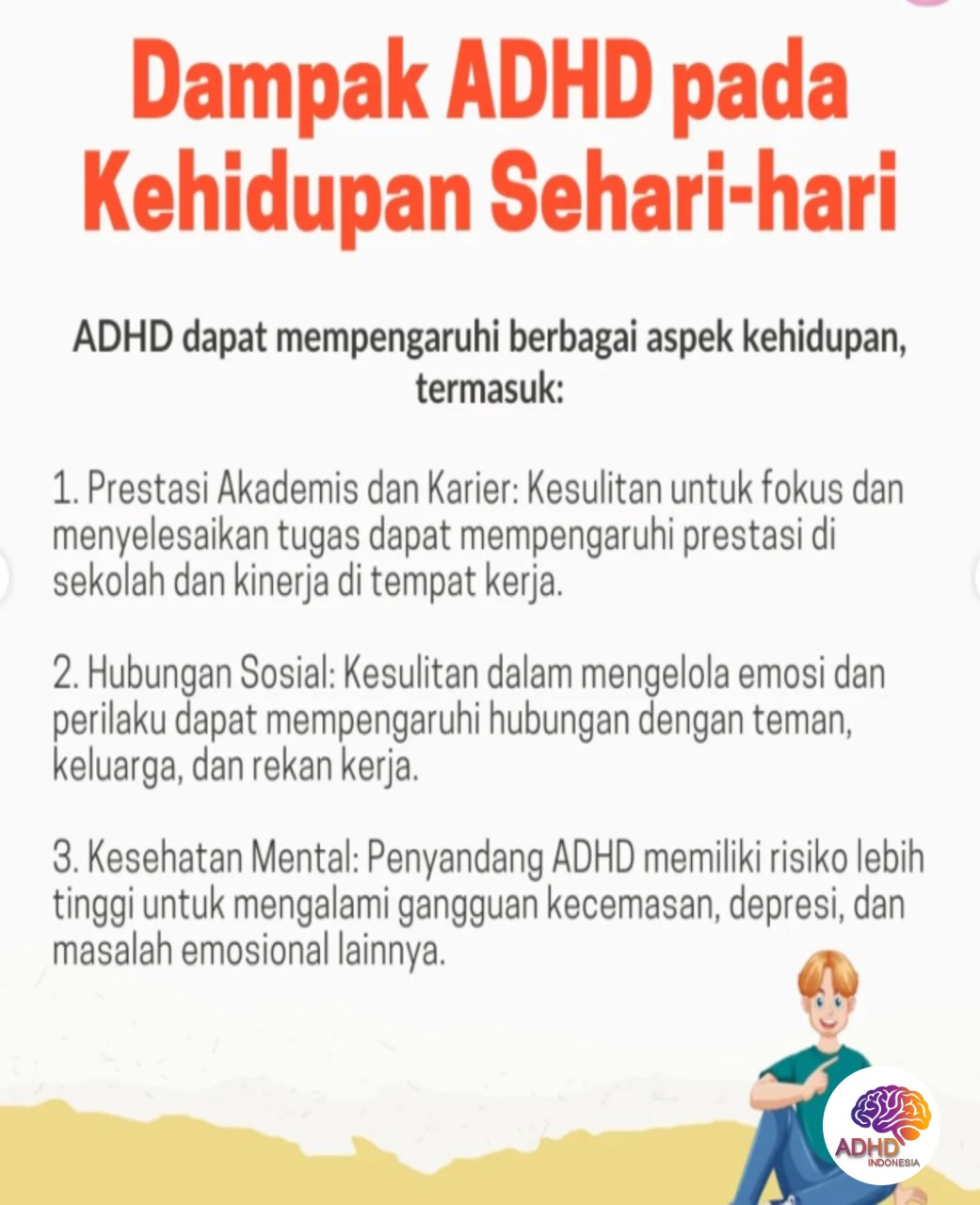 ADHD dan Hubungan Sosial Anak di Lingkungan Sekolah di Kabupaten Indragiri Hulu