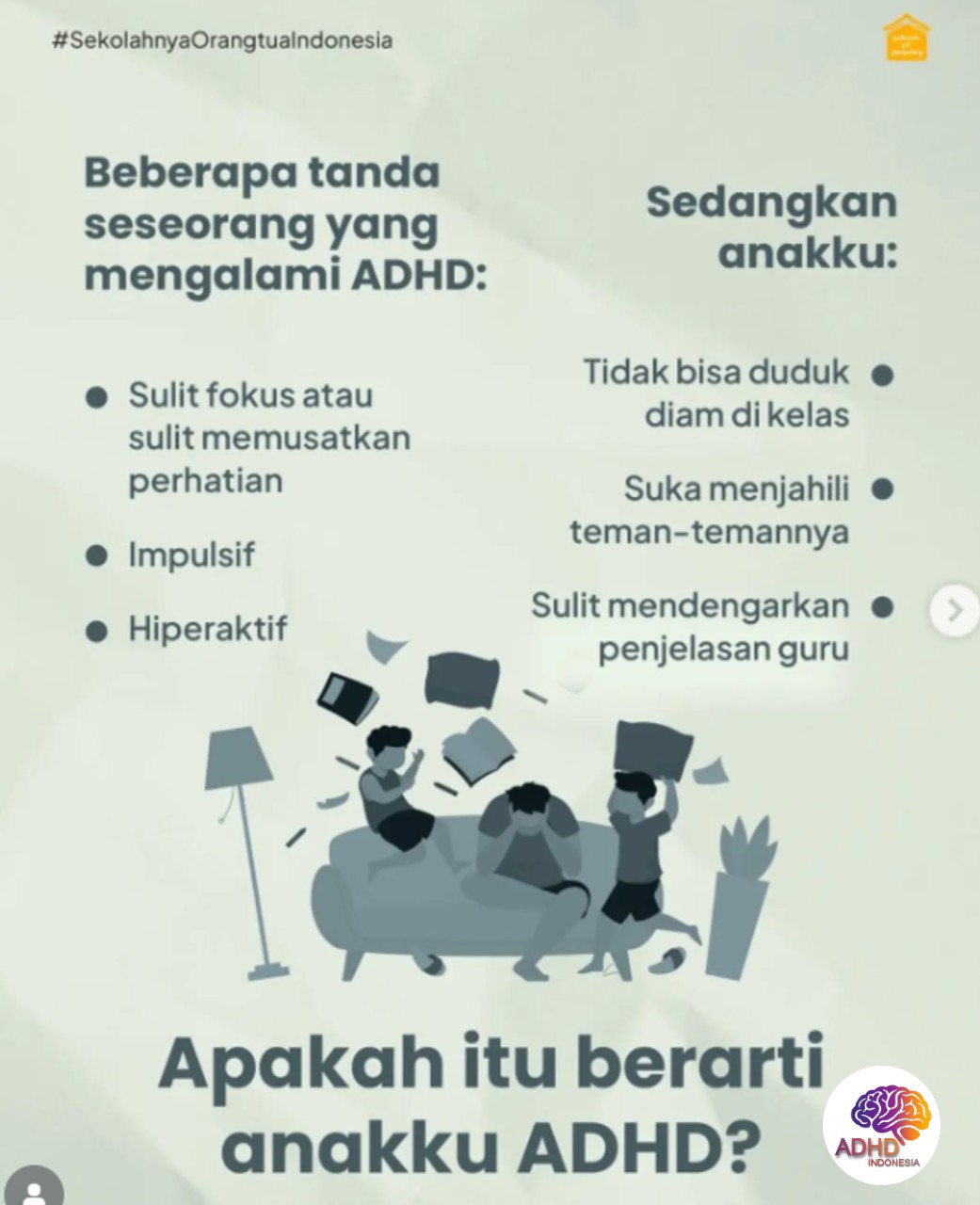 Ciri dan Gejala ADHD pada Anak Usia Dini di Kabupaten Indragiri Hulu