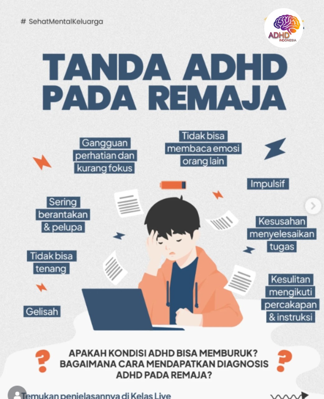 Screening ADHD Non-Diagnostik: Edukasi Awal bagi Orang Tua di Kabupaten Indragiri Hulu